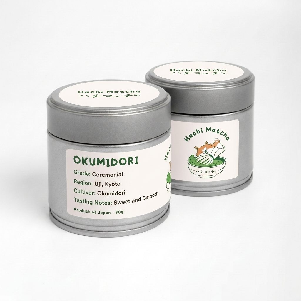 Okumidori Uji Ceremonial Matcha Powder 30g