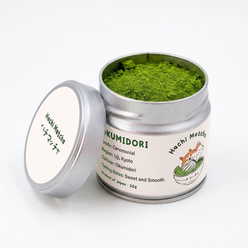Okumidori Uji Ceremonial Matcha Powder 30g
